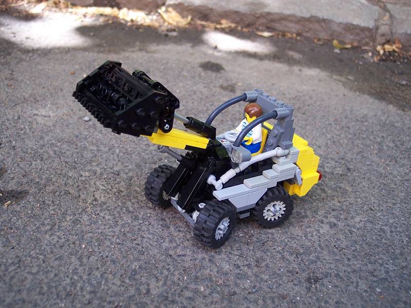 Lego auto ze sbírky Jana Bejvla.