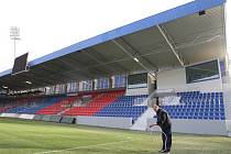 Fotbalovou Doosan Arenu čeká kolaudace jižní tribuny. Město a klub pracují na další modernizaci stadionu 