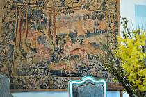 Zámek Nebílovy zahájil turistickou sezonu. Nově je zde k vidění i vzácná vlámská tapiserie ze 16. století
