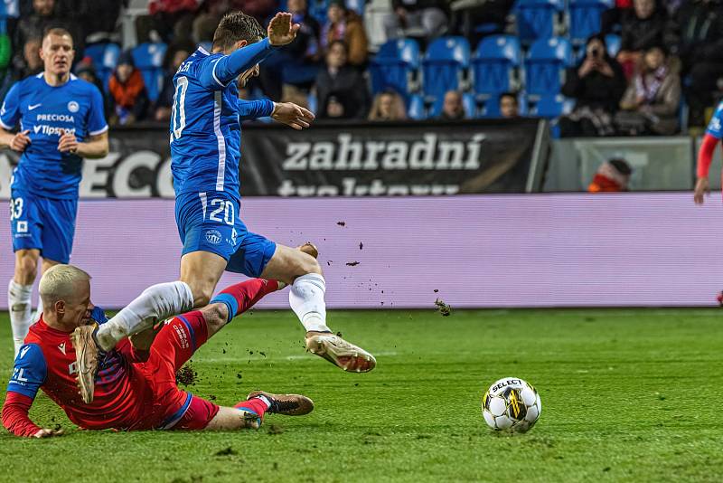 Fotbalisté plzeňské Viktorie porazili v sobotním zápase Slovan Liberec.