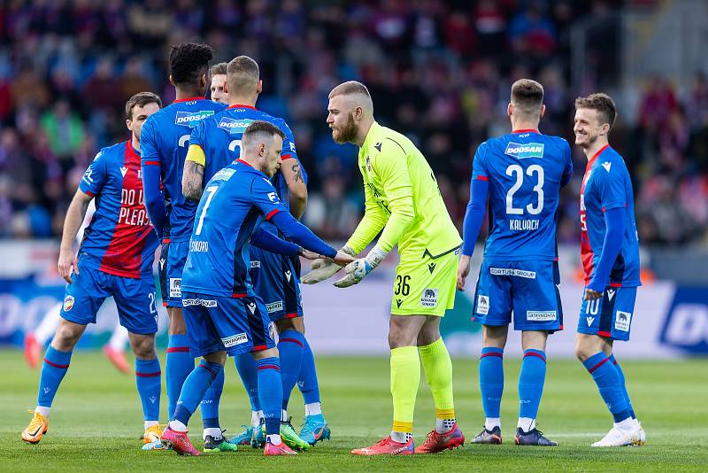 27. kolo FORTUNA:LIGY: FC Viktoria Plzeň - SK Slavia Praha 1:1.