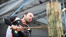 STIHL Timbersports na náměstí republiky v Plzni