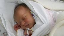 Terezka Fricová (3,35 kg kg, 51 cm) je prvorozená dcera Vladimíry a Lukáše ze Strážova. Holčička se narodila 28. ledna v 15.15 hod. v Mulačově nemocnici