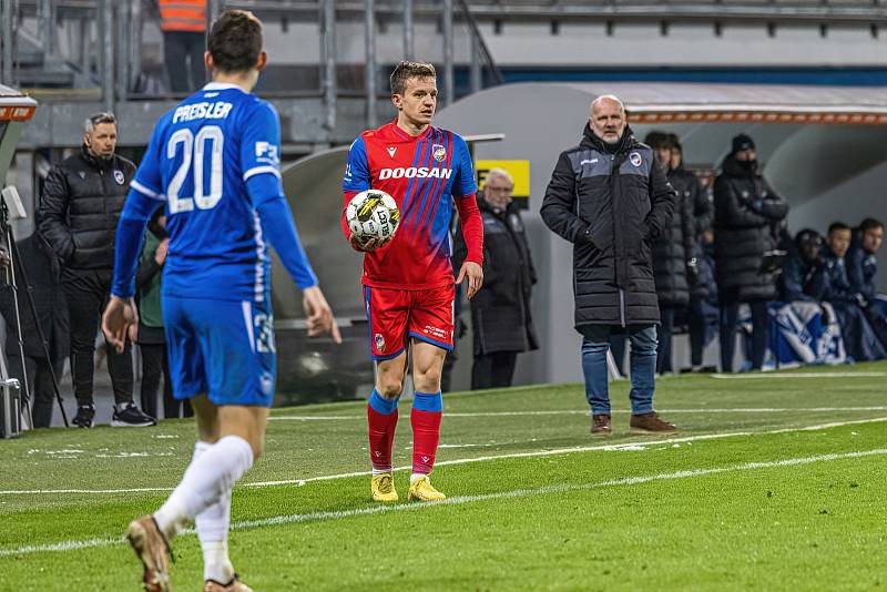 Fotbalisté plzeňské Viktorie porazili v sobotním zápase Slovan Liberec.