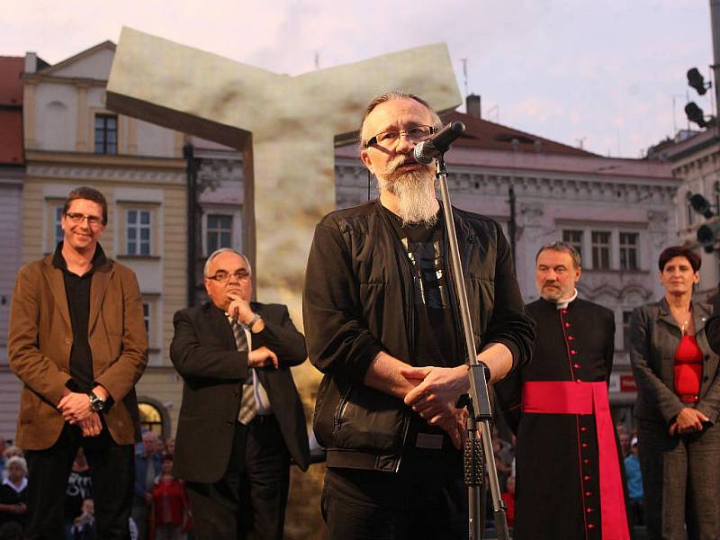 Slavnostní spuštění kašen na náměstí Republiky v Plzni