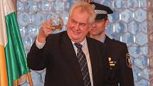 Prezident Miloš Zeman na plzeňské radnici