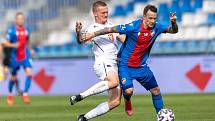 Z utkání 6. kola fotbalové Fortuna ligy, ve kterém Hradec Králové doma zdolal Viktorii Plzeň 1:0. 