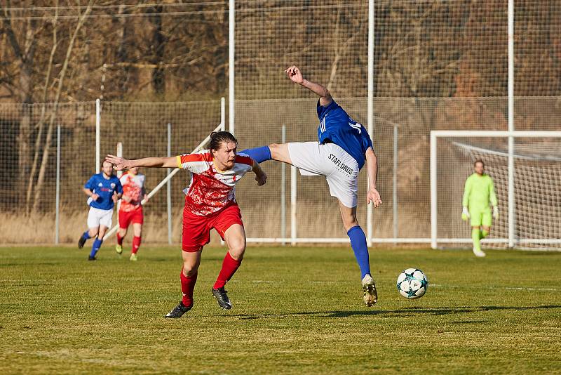 18. kolo KPM: Černice (modří) vs. Slavia Vejprnice 1:1 (6:7 na penalty)