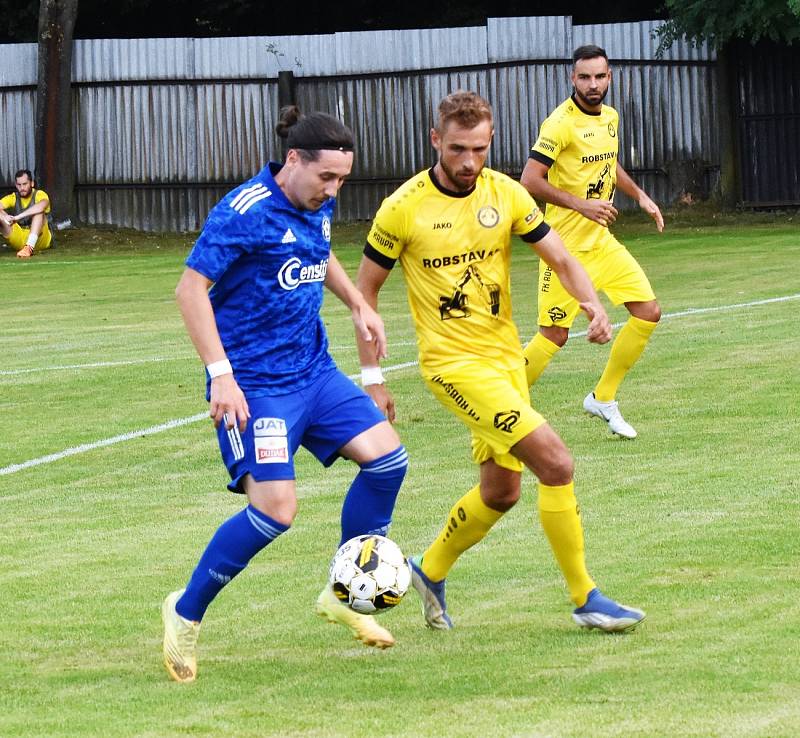 2. kolo, MOL Cup: SK Otava Katovice - FK ROBSTAV Přeštice 1:3 (0:1).