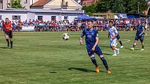 FC Viktoria Plzeň (bílí) - ŠK Slovan Bratislava 3:1.