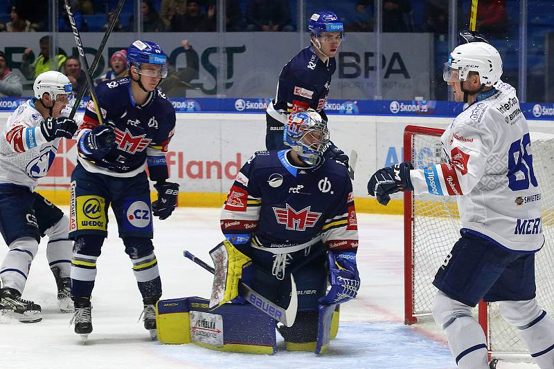 Hokejová extraliga, HC Škoda Plzeň - HC Motor České Budějovice 4:1 (4. 12. 2022)