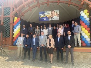 Koalice SPOLU představila lídry do komunálních voleb v Plzni i do Senátu.