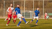 18. kolo KPM: Černice (modří) vs. Slavia Vejprnice 1:1 (6:7 na penalty)