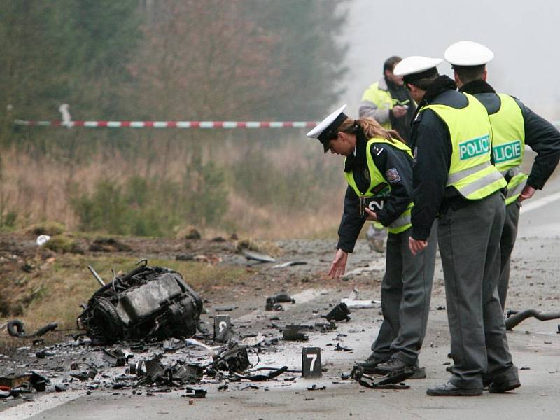 Archivní fotografie tragické nehody