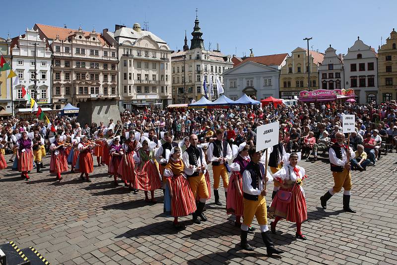 Folklórní festival CIOFF Plzeň 2019.