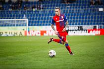 Plzeňský záložník Jan Sýkora se vrátil po zranění, na Slovácku byl u porážky 0:2.
