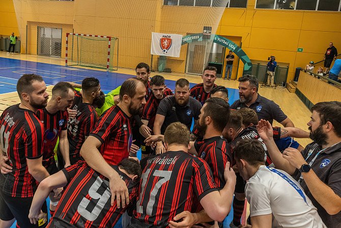 1. Futsal liga, 3. finále play-off: SK Interobal Plzeň - FK Chrudim 3:2 pen.