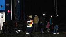 Vlak usmrtil v pátek večer u nádraží v Plzni na Jižním předměstí člověka
