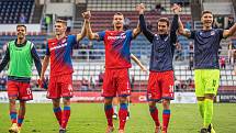 Sigma Olomouc (v modrém) - Viktoria Plzeň 2:3, 10. září 2022.