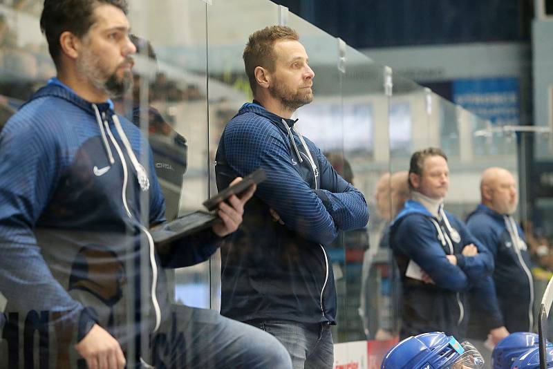 Hokej, extraliga, 47. kolo. HC Škoda Plzeň - Rytíři Kladno.