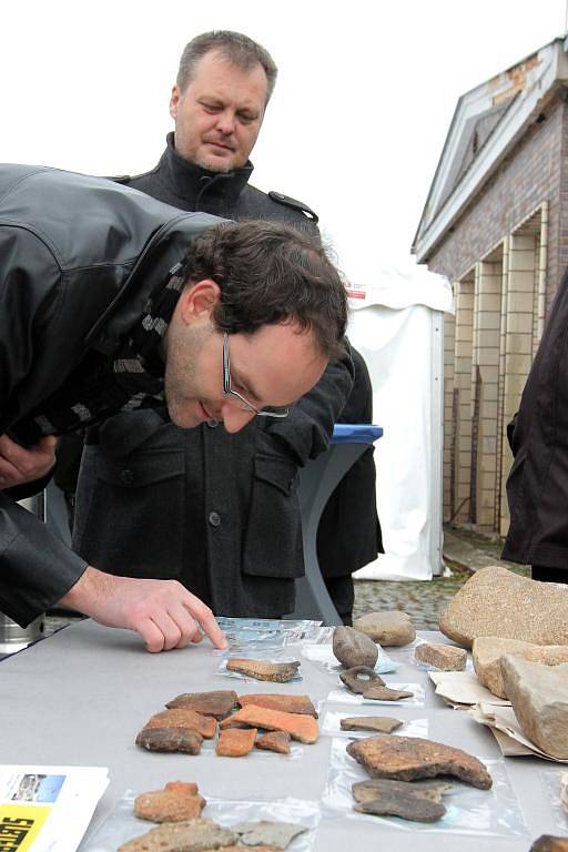 Archeologové v lokalitě železničního koridoru u Kyšic