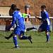 I. B třída, skupina B (15. kolo): SK Bolešiny (na snímku fotbalisté v modrých dresech) - TJ Sokol Štěnovice (zelení) 4:0.