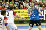 Semifinále play off házené - Talent Plzeň x Jičín.