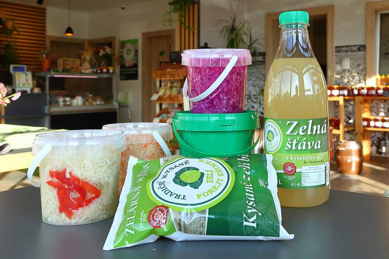 Zelné produkty z Křimic.