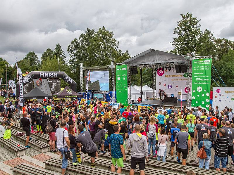 Letní Sportmanie v Plzni za obchodní centrem Plaza