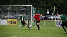 28. kolo I. A třídy: FC Rokycany B (zelení) - Slavoj Mýto B 5:2.