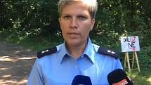 Mluvčí policie Dagmar Brožová o vraždě v Plzni na Roudné