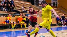 1. Futsal liga (17. kolo): SK Interobal Plzeň - 1. FC Nejzbach Vysoké Mýto 27:0.