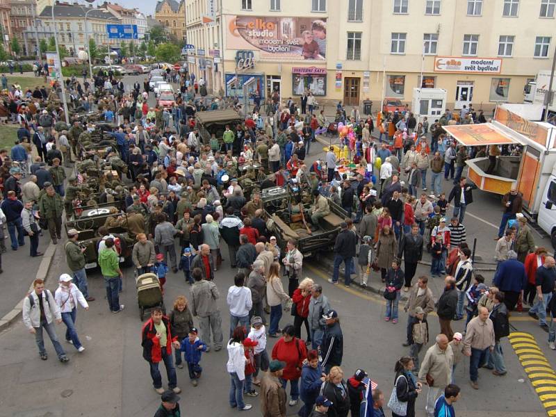 Výstava techniky u Pekla