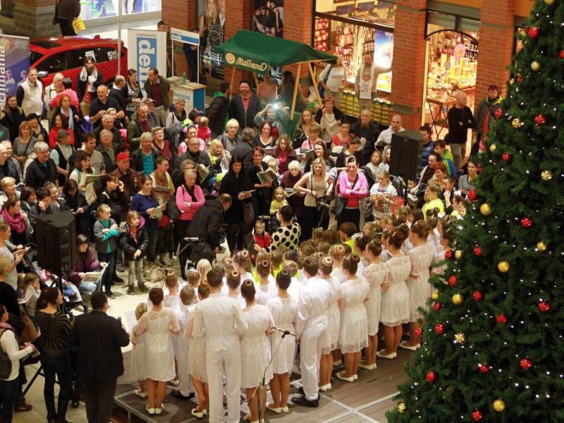 Česko zpívá koledy - Obchodní centrum Olympia, Plzeň