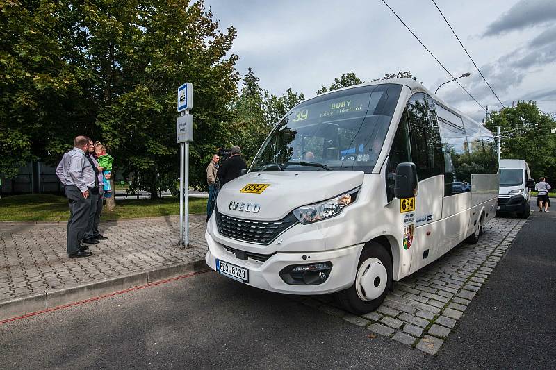 Nová autobusová linka na Výsluní.