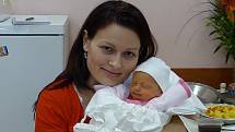 Michaela (2,58 kg) se narodila 2. února ve 22:34 ve Fakultní nemocnici v Plzni. Z příchodu na svět své prvorozené dcery se radují maminka Michaela Vítová a tatínek Michal Růžek z Okrouhlého Hradiště