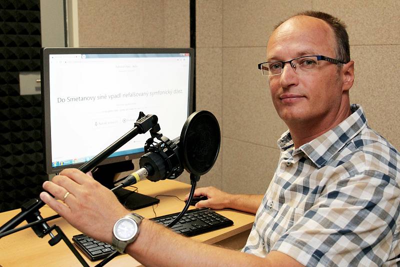 Počítačový program vrací lidem jejich hlas. Na snímku je Jindřich Matoušek z Fakulty aplikovaných věd ZČU.