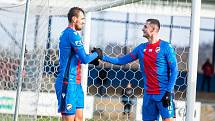 Viktoria Plzeň (červenomodří) - FK Příbram.