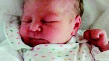 Kristýna Höferová z Nepomuku (2970 g, 48 cm) se narodila v klatovské porodnici 4. prosince v 16.06 hodin. Rodiče Michala a Martin Peha věděli dopředu, že Vanesa 3 roky bude mít sestřičku