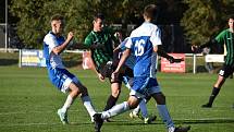 FC Rokycany (zelení) - FK Hvězda Cheb 2:1 (0:0).