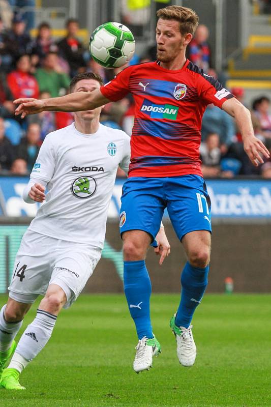 Fotbalisté Viktorie Plzeň doma remizovali  v utkání 28. kola první ligy  s Mladou Boleslaví 3:3.