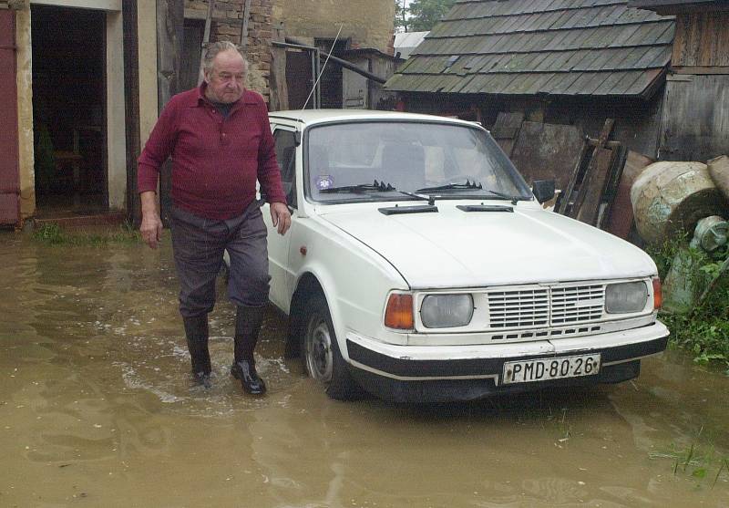 Povodně 2002 v Plzni.