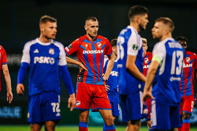 Fotbalisté Viktorie Plzeň můžou jít v osmifinále Evropské konferenční ligy znovu na Dinamo Záhřeb.