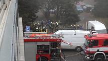 Výbuch plynu na Lochotíně zranil sedm dělníků