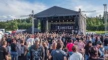 Na patnáctém ročníku Basinfirefestu ve Spáleném Poříčí zahrála i skupina Limetal, kterou založili čtyři bývalí členové legendární české hardrockové skupiny Citron. Po koncertě se podepisovali fanouškům a společně s nimi se i fotili.