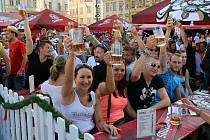 Festival piva Gambrinus se uskutečnil na několika scénách v centru krajské metropole. Zahrádky před stany hospod a restaurací pro stovky příznivců piva Gambrinus využilo velké množství návštěvníků festivalu, který krom piva a jídla nabízel i řadu koncertů