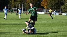 FC Rokycany (zelení) - FK Hvězda Cheb 2:1 (0:0).