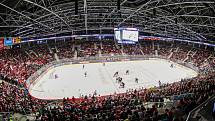 Semifinále play off hokejové extraligy - 5. zápas: HC Oceláři Třinec - HC Škoda Plzeň, 11. dubna 2019 v Třinci.