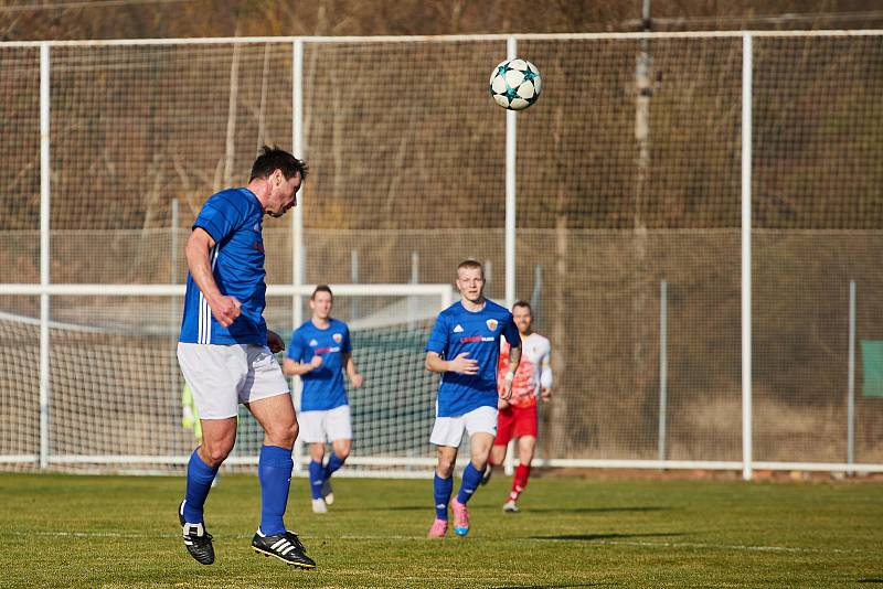 18. kolo KPM: Černice (modří) vs. Slavia Vejprnice 1:1 (6:7 na penalty)