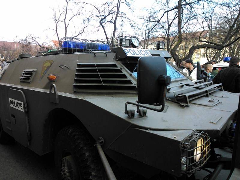 Policisté se na akci dobře připravili.